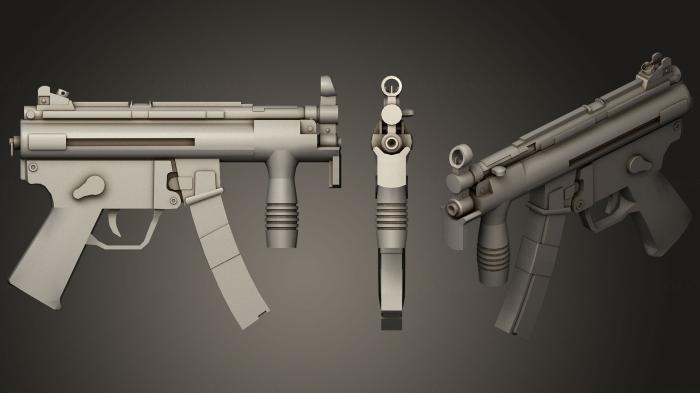 Weapon (WPN_0148) 3D model for CNC machine